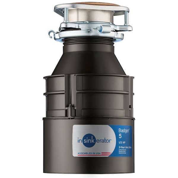 InSinkErator Badger 5 1/2 HP Continuous Feed Garbage Disposal
